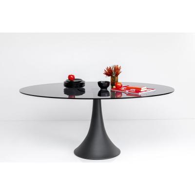 Location Table medola h70 pieds chrome - 100x60 plateau noir
